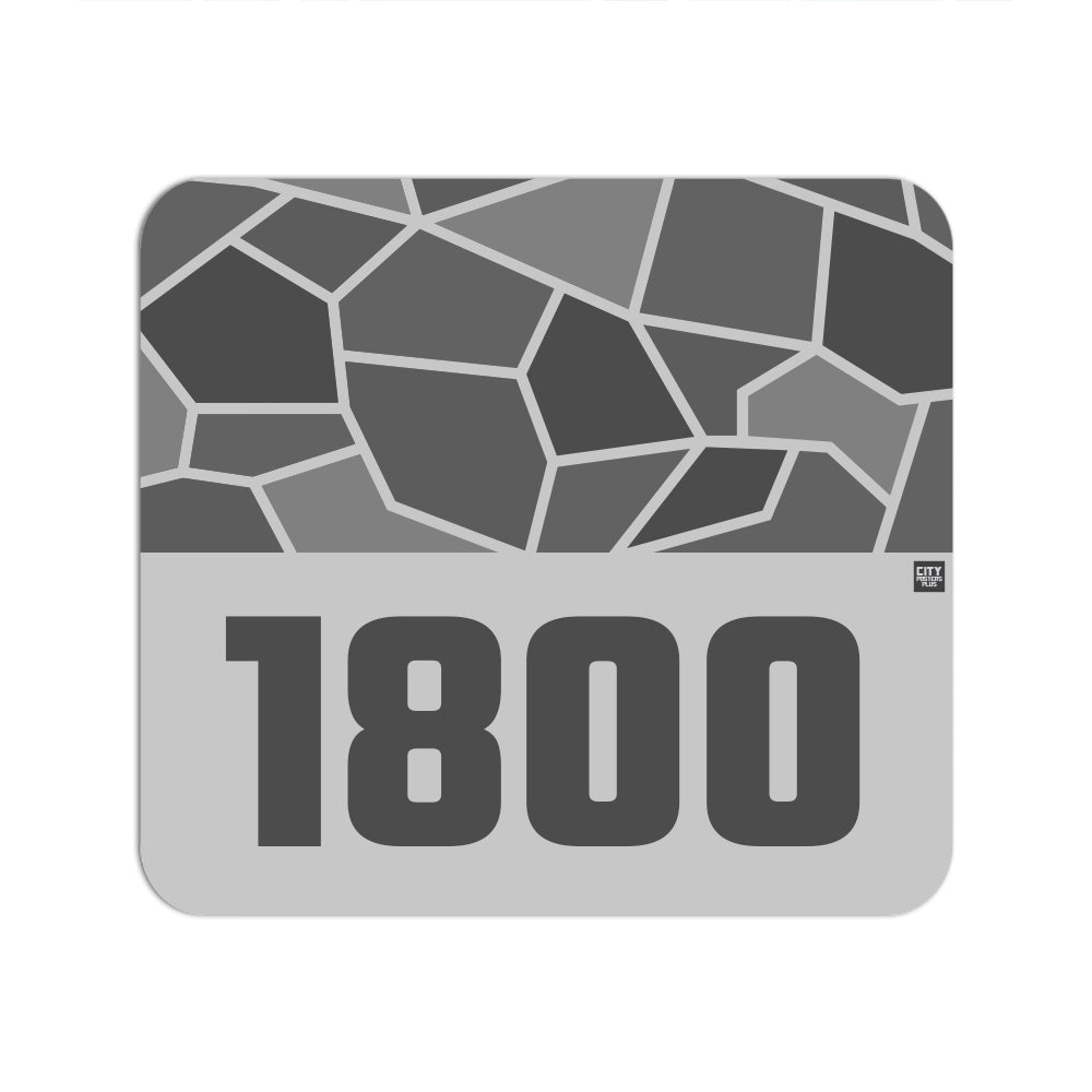 1800 Year Mousepad (Melange Grey)
