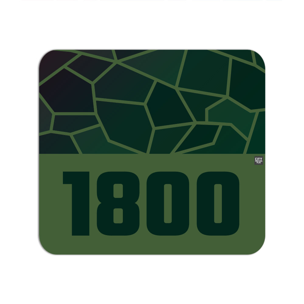 1800 Year Mousepad (Olive Green)