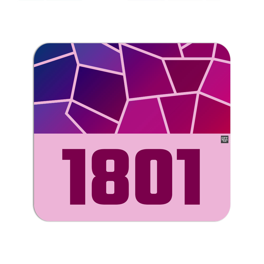 1801 Year Mousepad (Light Pink)