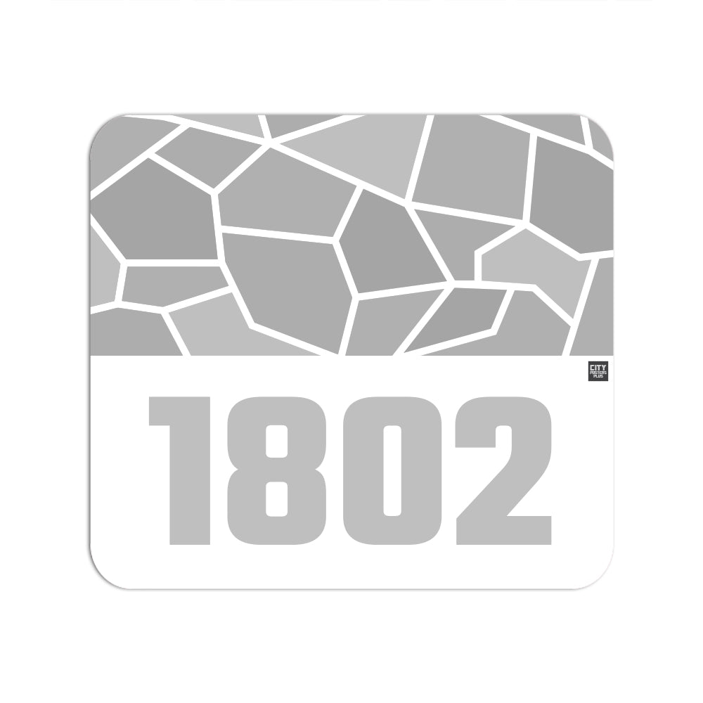 1802 Year Mousepad (White)
