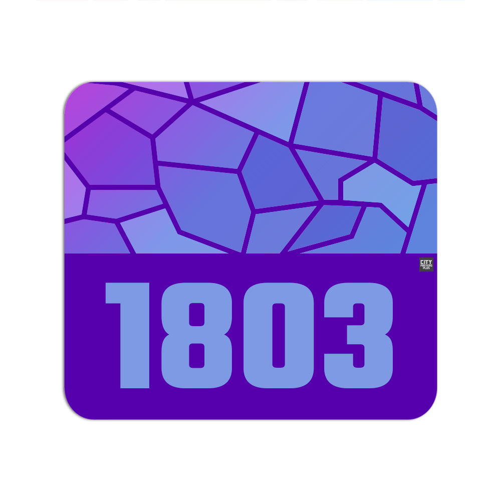 1803 Year Mousepad (Purple)