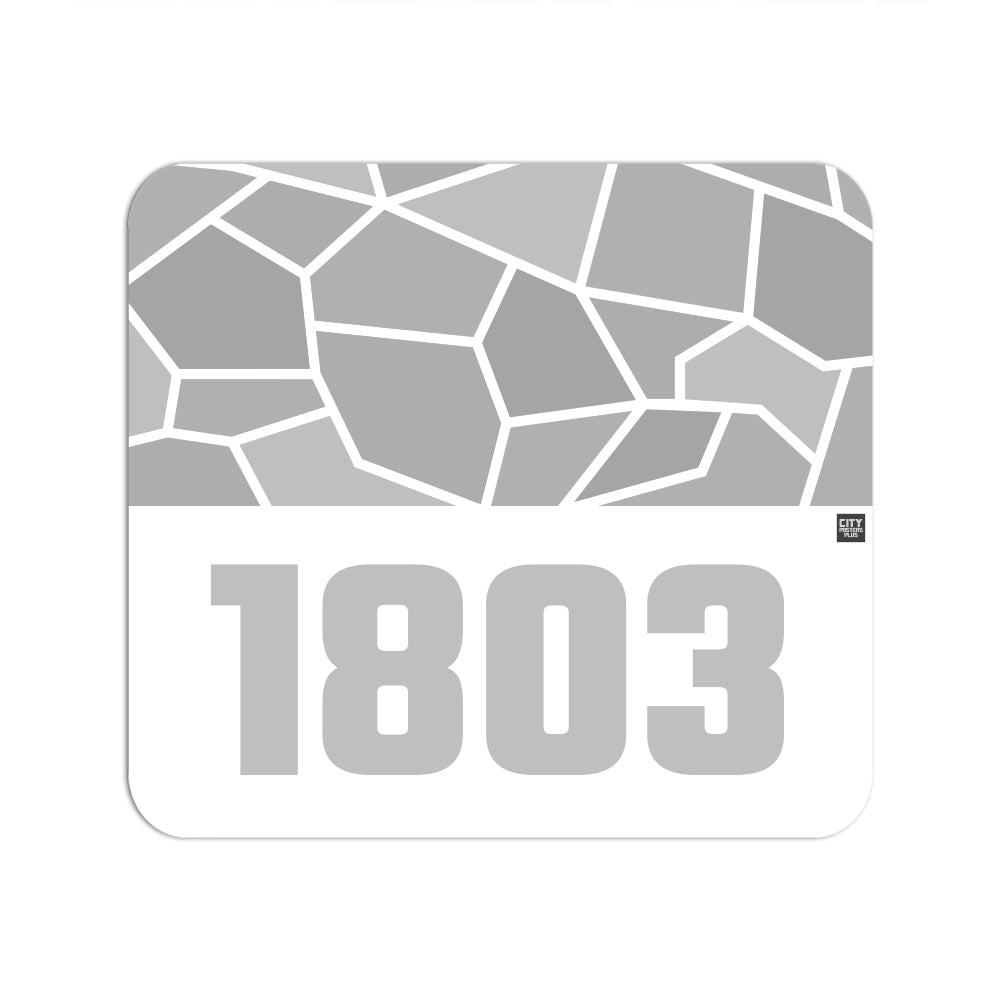 1803 Year Mousepad (White)