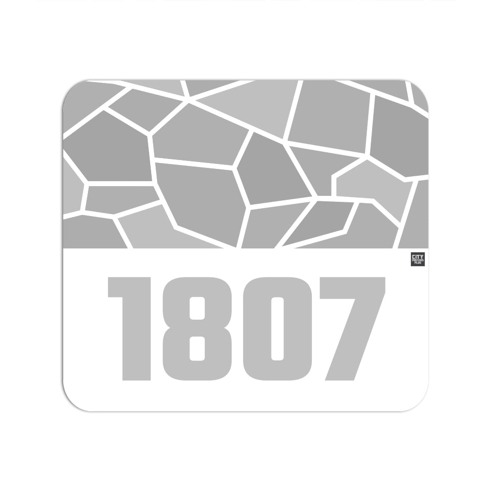 1807 Year Mousepad (White)