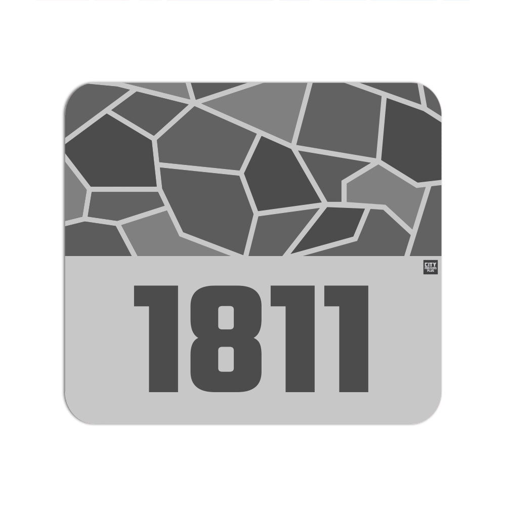 1811 Year Mousepad (Melange Grey)