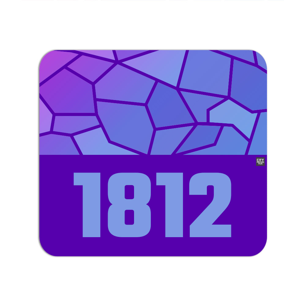 1812 Year Mousepad (Purple)