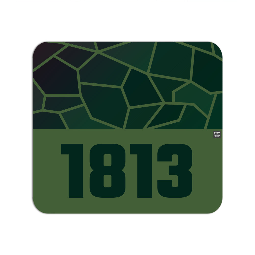 1813 Year Mousepad (Olive Green)