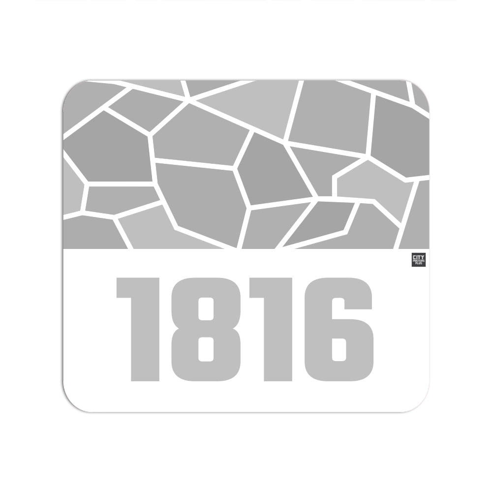 1816 Year Mousepad (White)