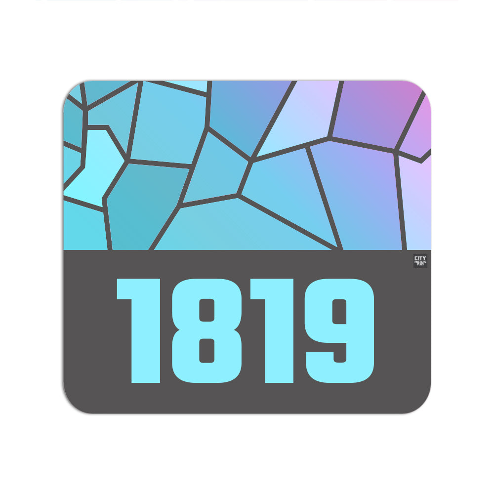 1819 Year Mousepad (Charcoal Grey)