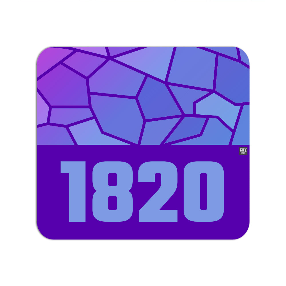 1820 Year Mousepad (Purple)