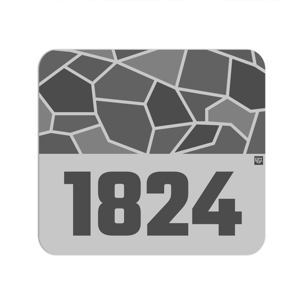 1824 Year Mousepad (Melange Grey)
