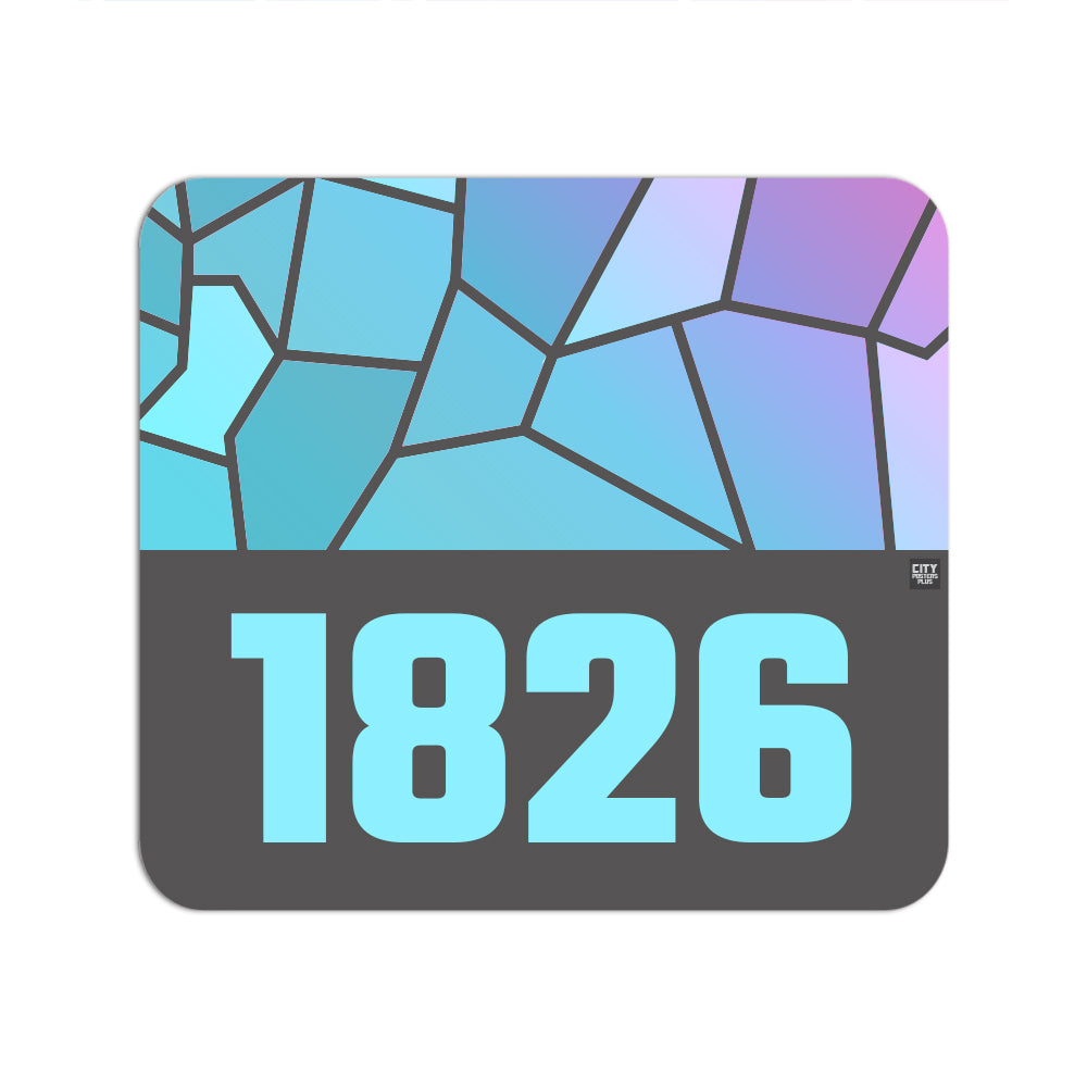1826 Year Mousepad (Charcoal Grey)