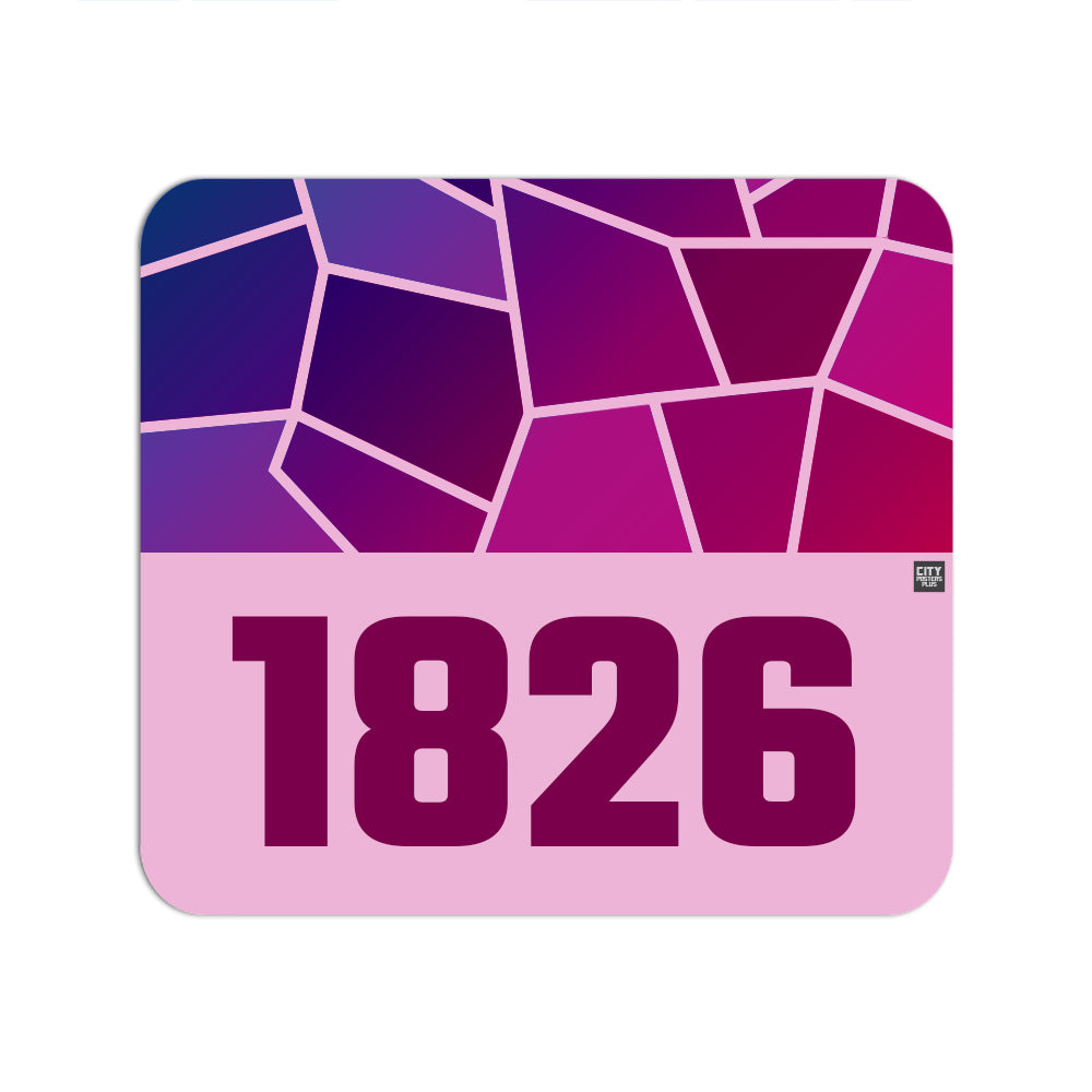 1826 Year Mousepad (Light Pink)