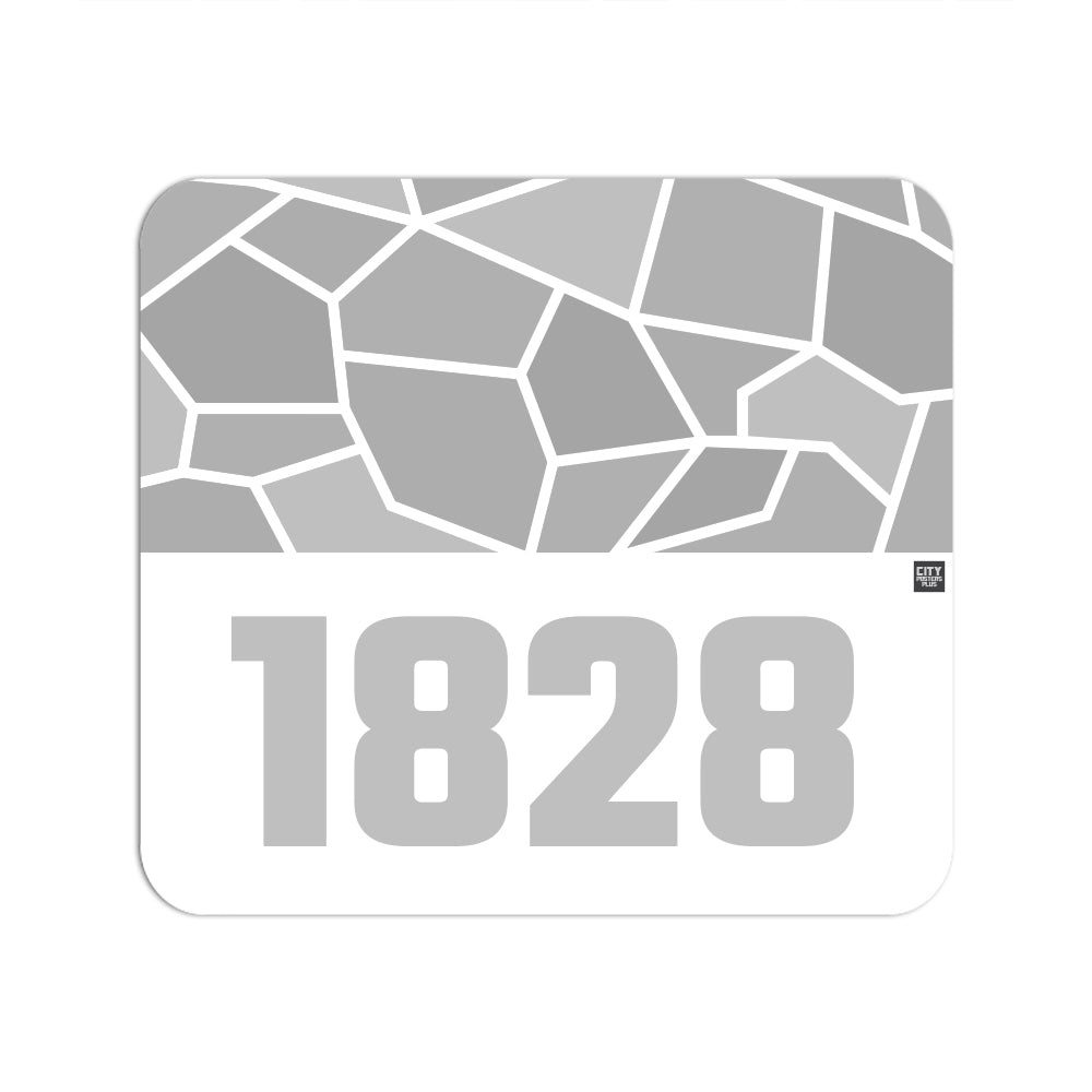 1828 Year Mousepad (White)