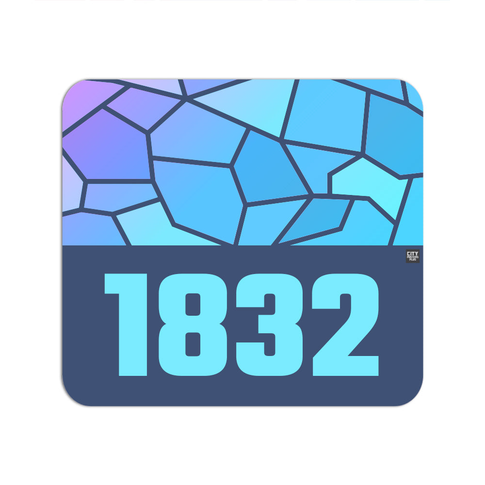 1832 Year Mousepad (Navy Blue)