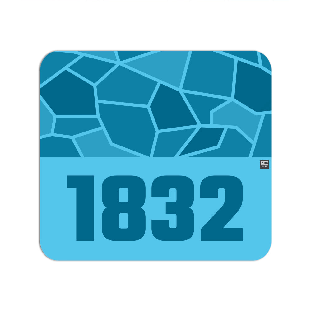 1832 Year Mousepad (Sky Blue)