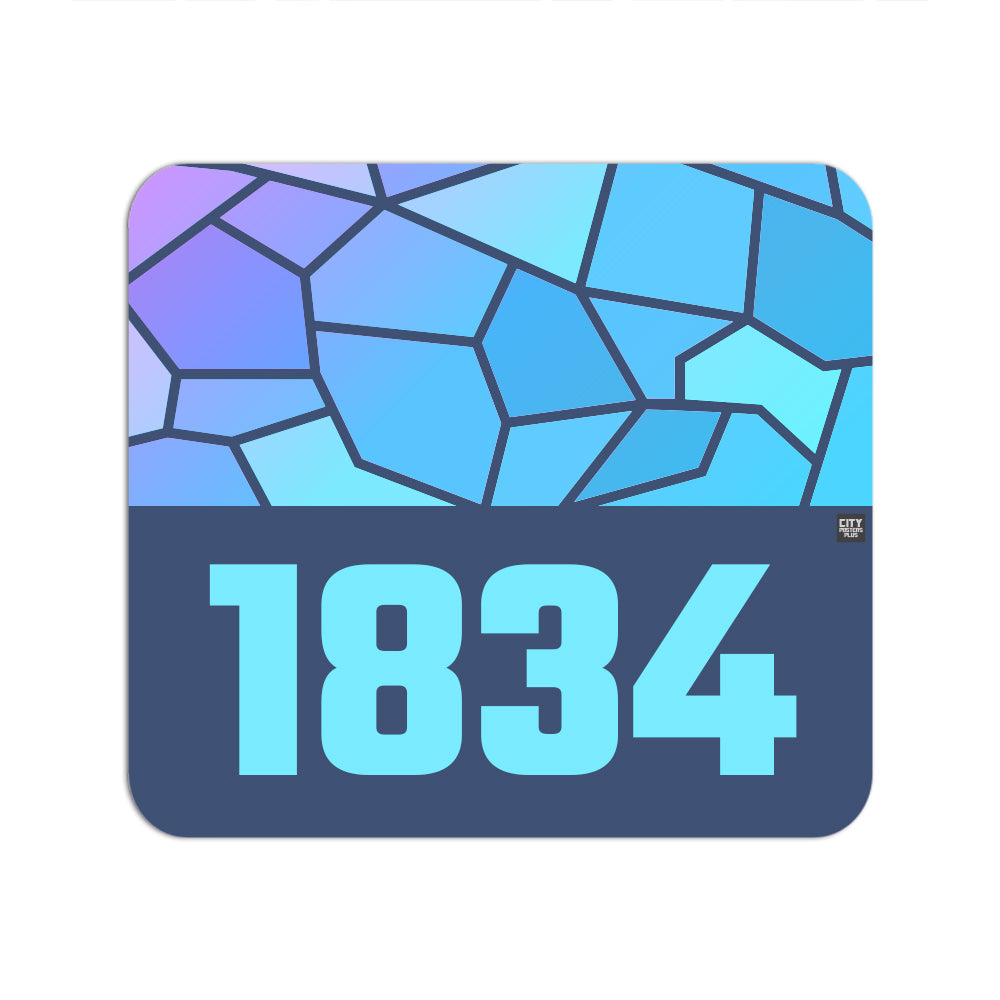 1834 Year Mousepad (Navy Blue)