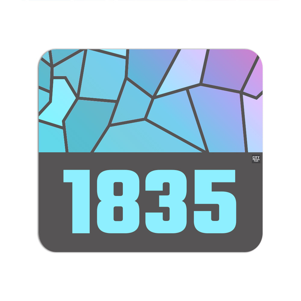 1835 Year Mousepad (Charcoal Grey)
