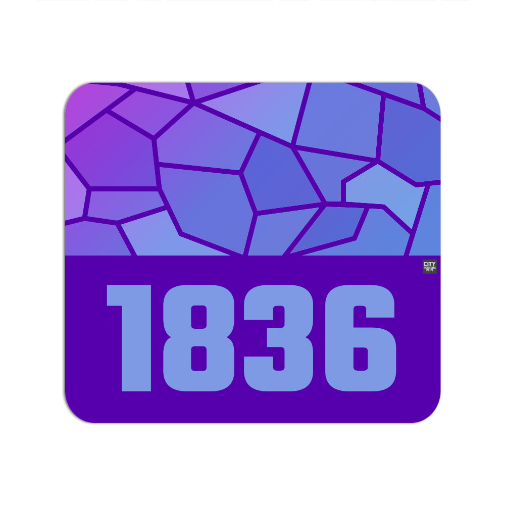 1836 Year Mousepad (Purple)