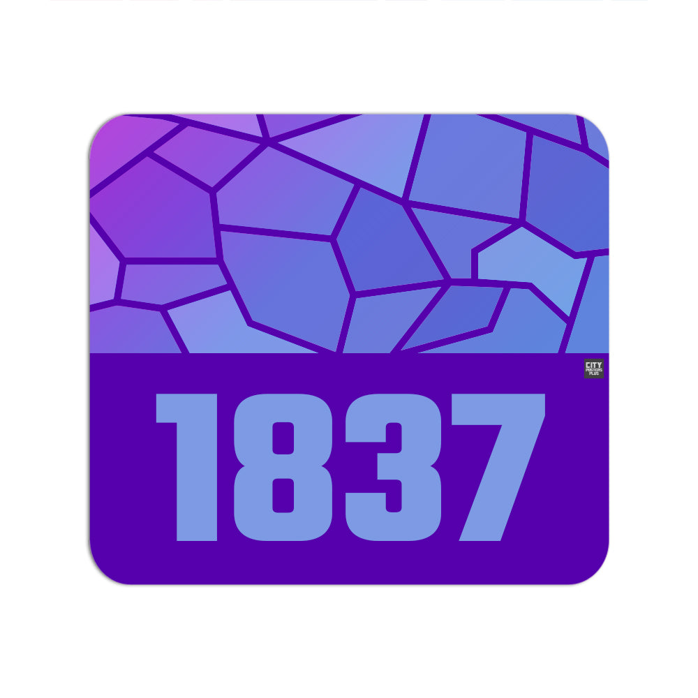 1837 Year Mousepad (Purple)