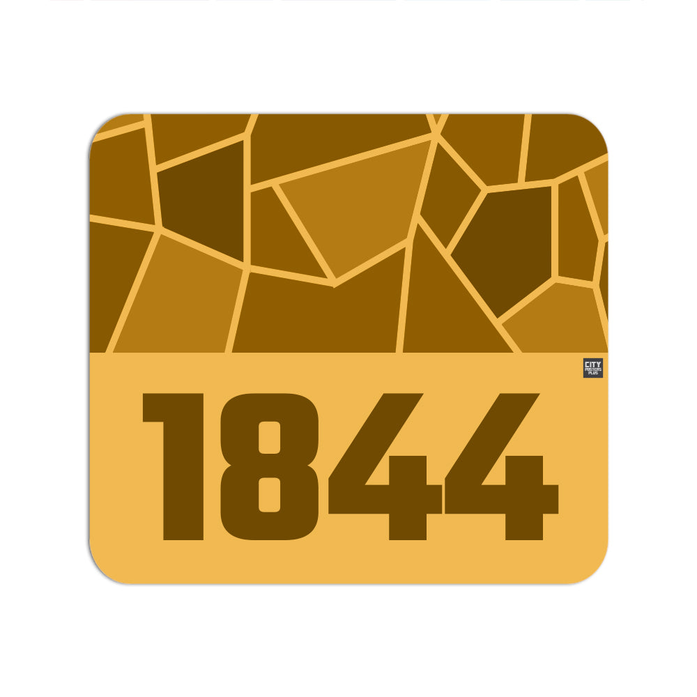 1844 Year Mousepad (Golden Yellow)