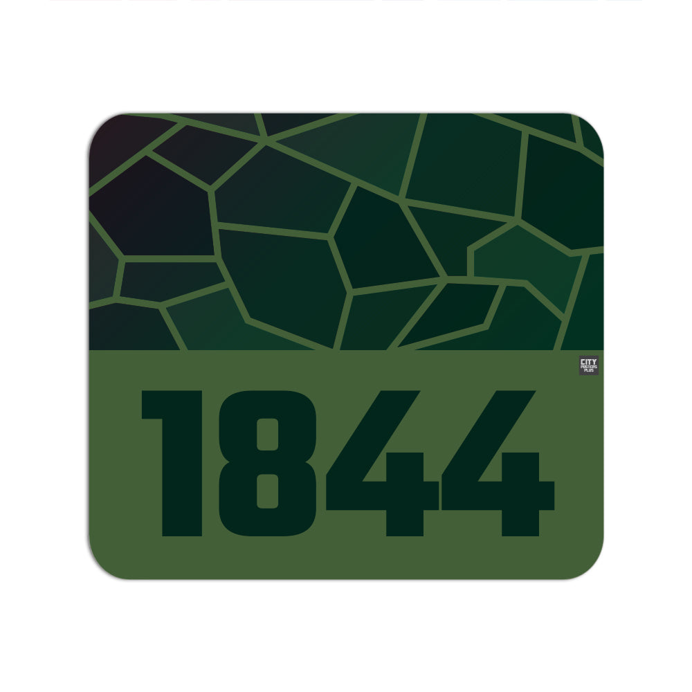 1844 Year Mousepad (Olive Green)
