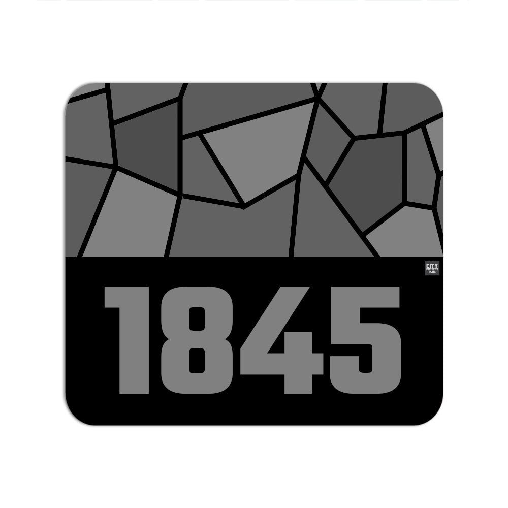 1845 Year Mousepad (Black)