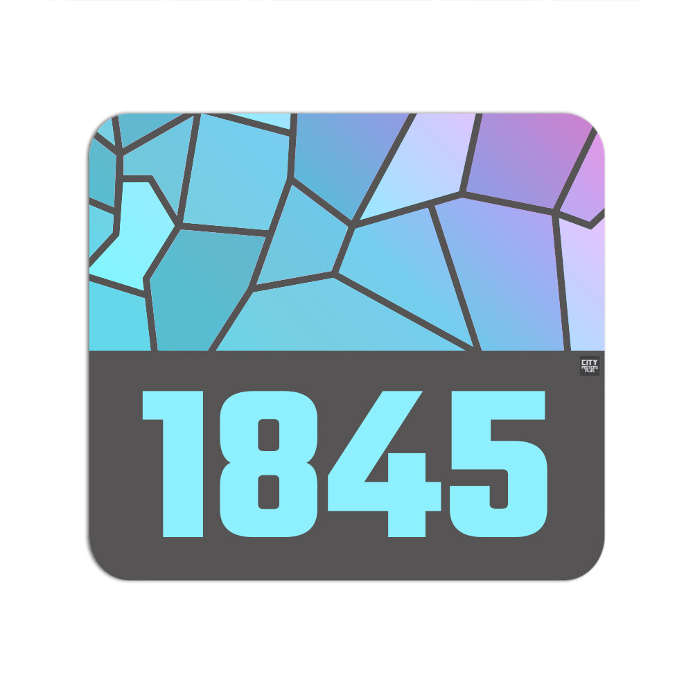 1845 Year Mousepad (Charcoal Grey)