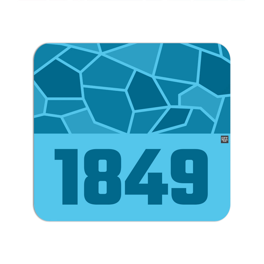 1849 Year Mousepad (Sky Blue)