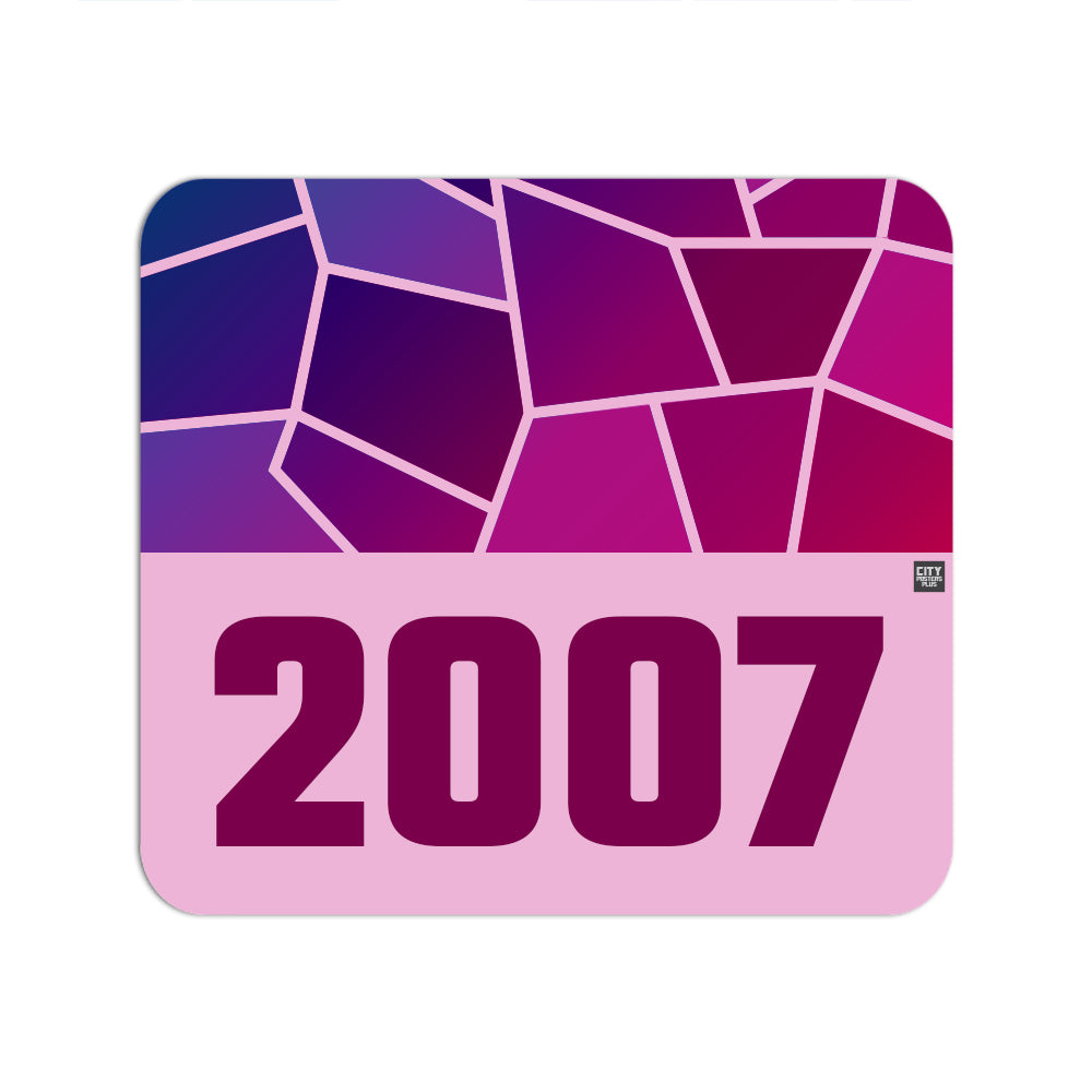 2007 Year Mousepad (Light Pink)