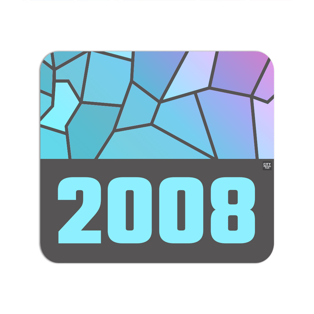 2008 Year Mousepad (Charcoal Grey)