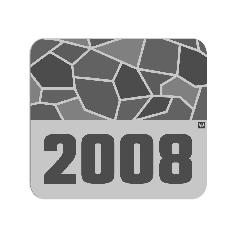 2008 Year Mousepad (Melange Grey)