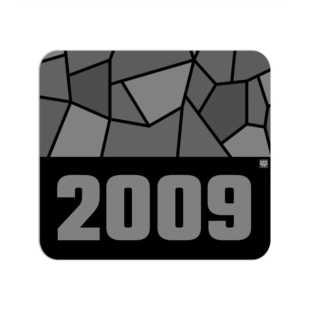 2009 Year Mousepad (Black)