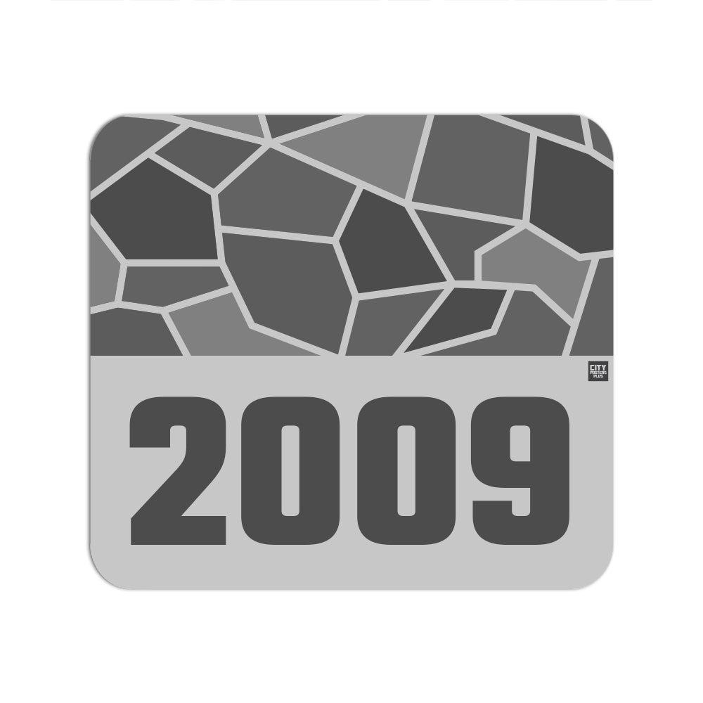 2009 Year Mousepad (Melange Grey)