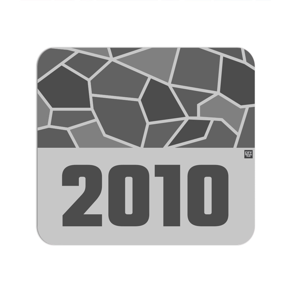 2010 Year Mousepad (Melange Grey)