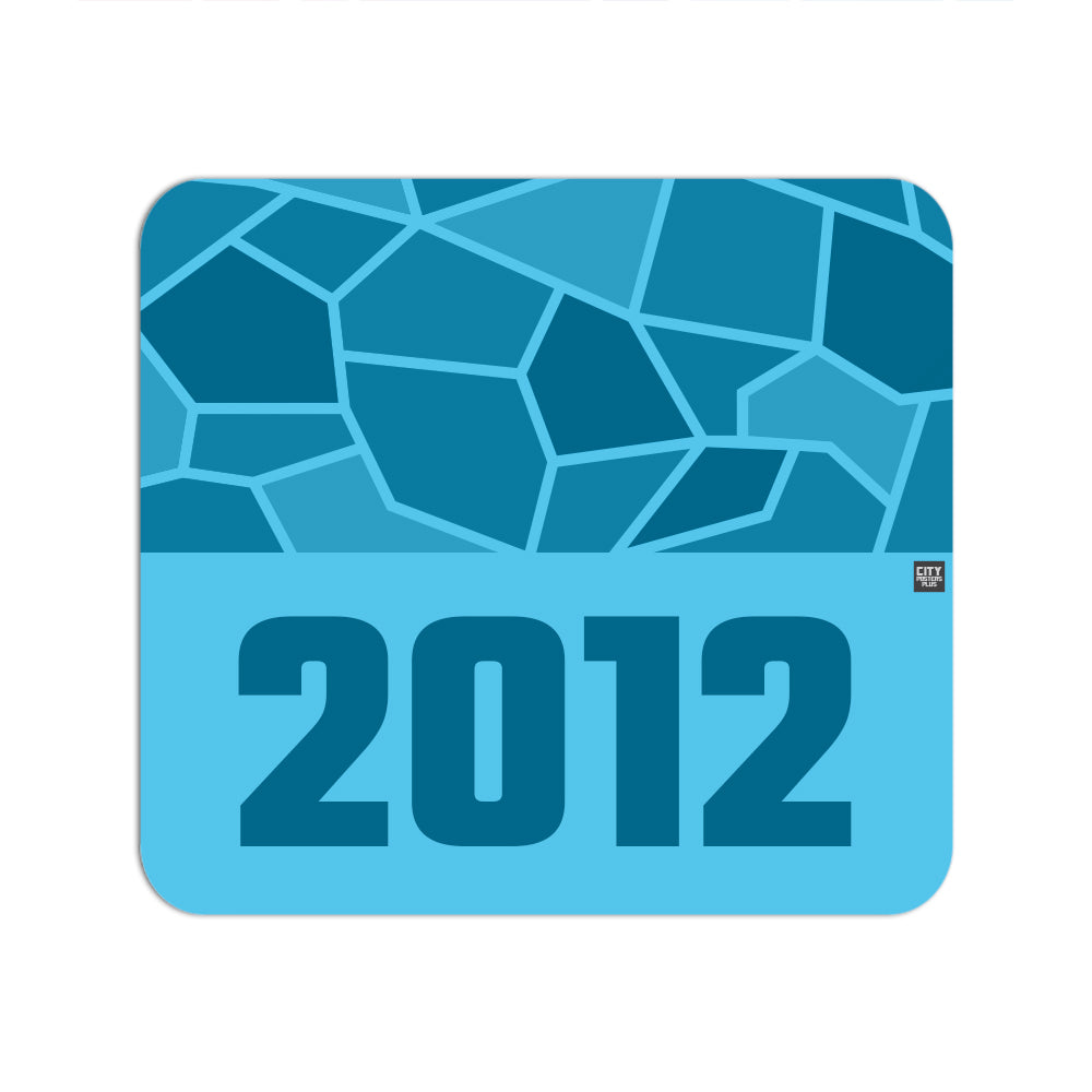 2012 Year Mousepad (Sky Blue)