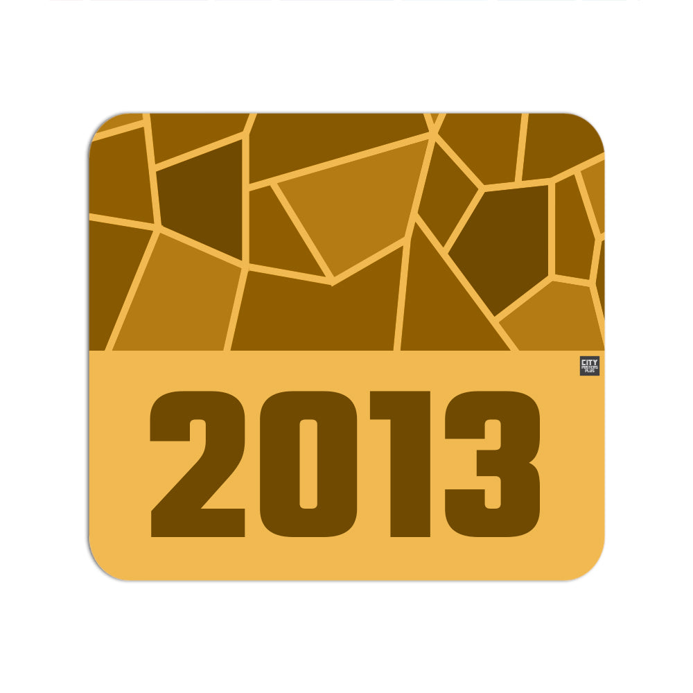 2013 Year Mousepad (Golden Yellow)