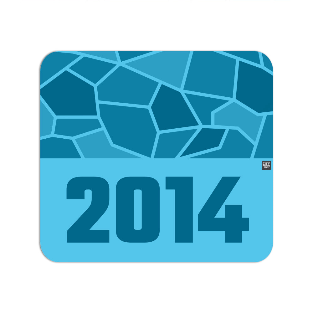 2014 Year Mousepad (Sky Blue)