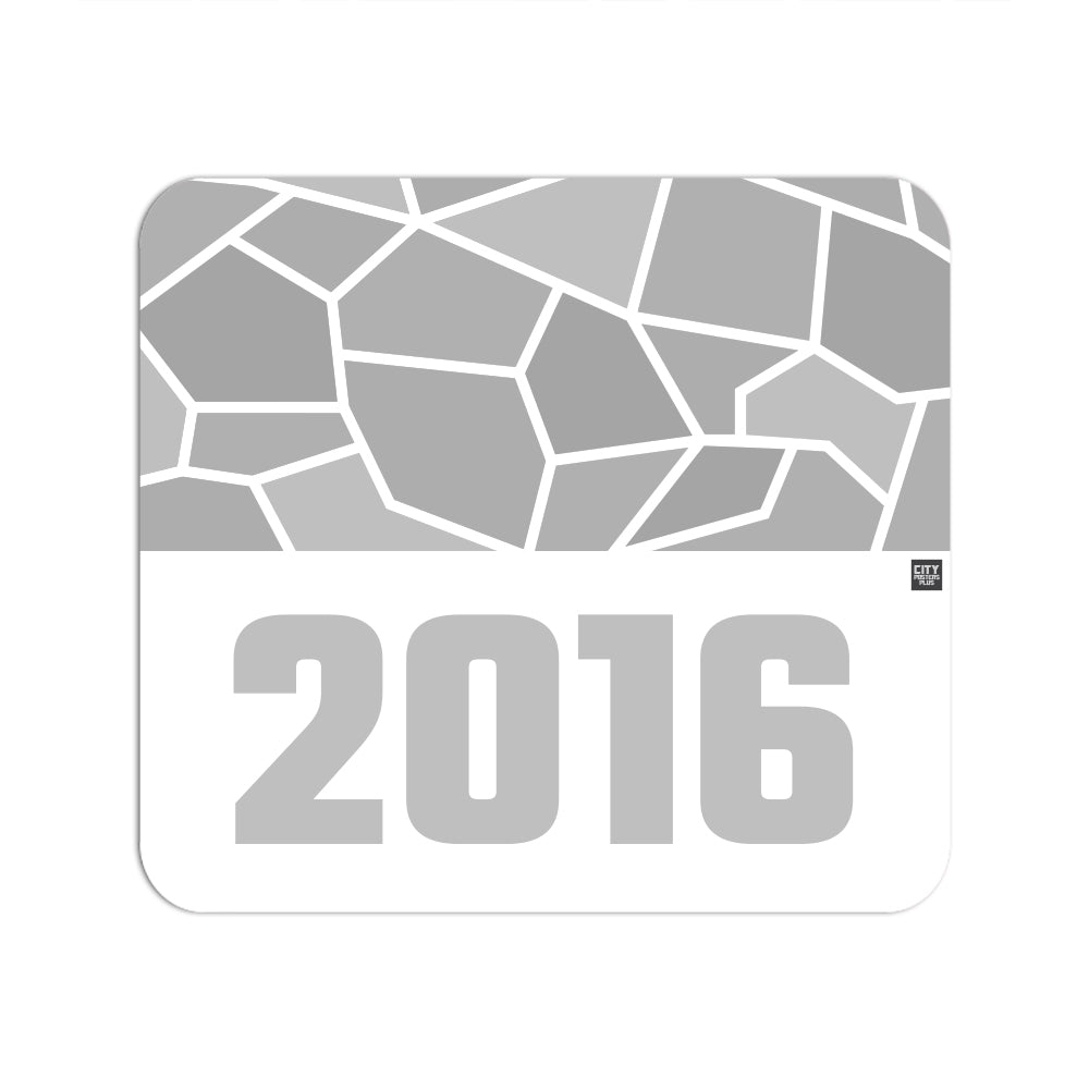 2016 Year Mousepad (White)