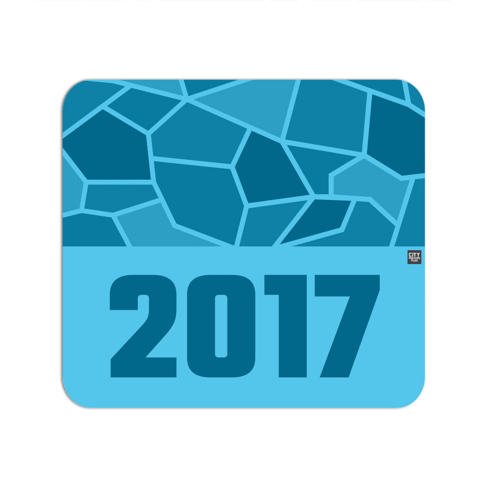 2017 Year Mousepad (Sky Blue)