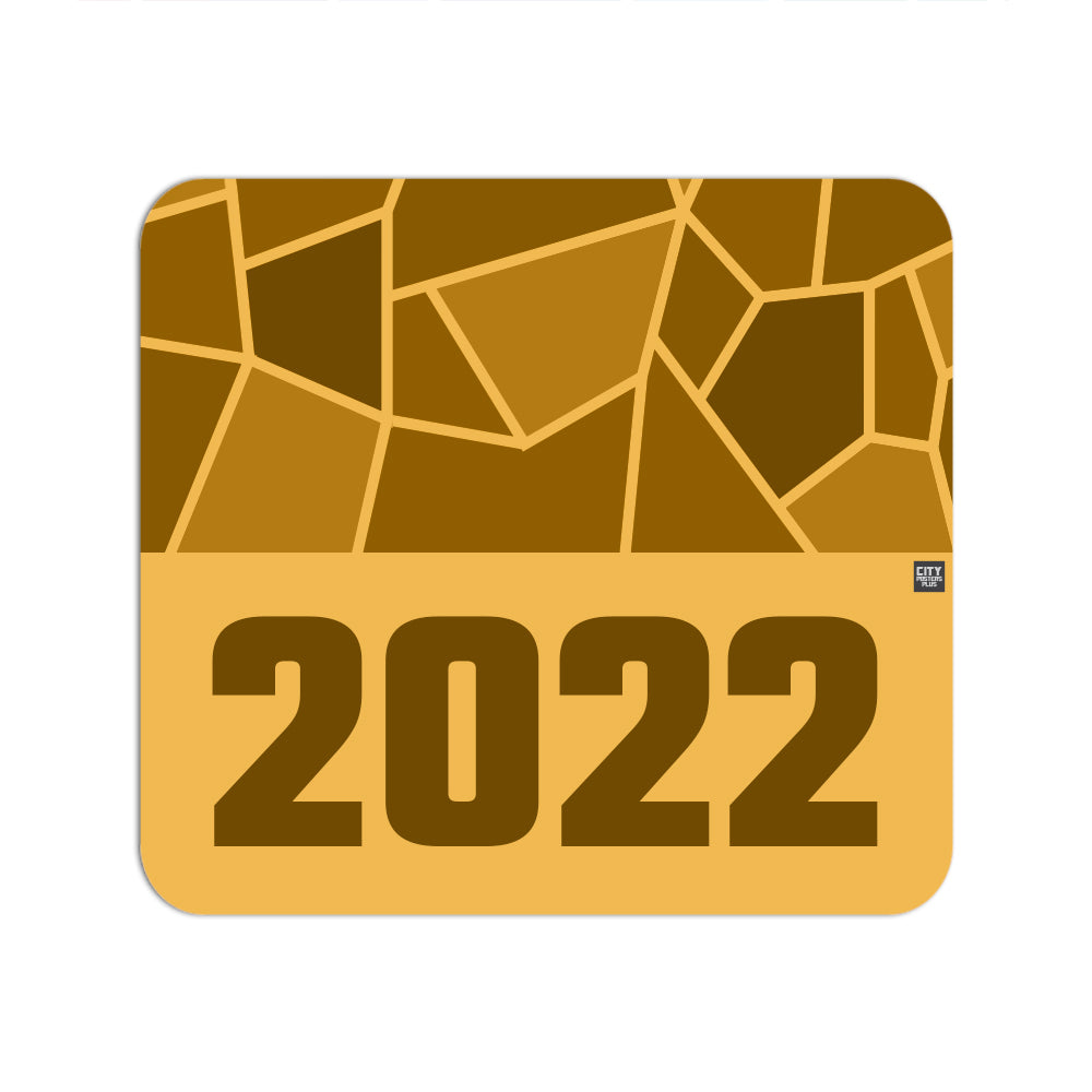2022 Year Mousepad (Golden Yellow)