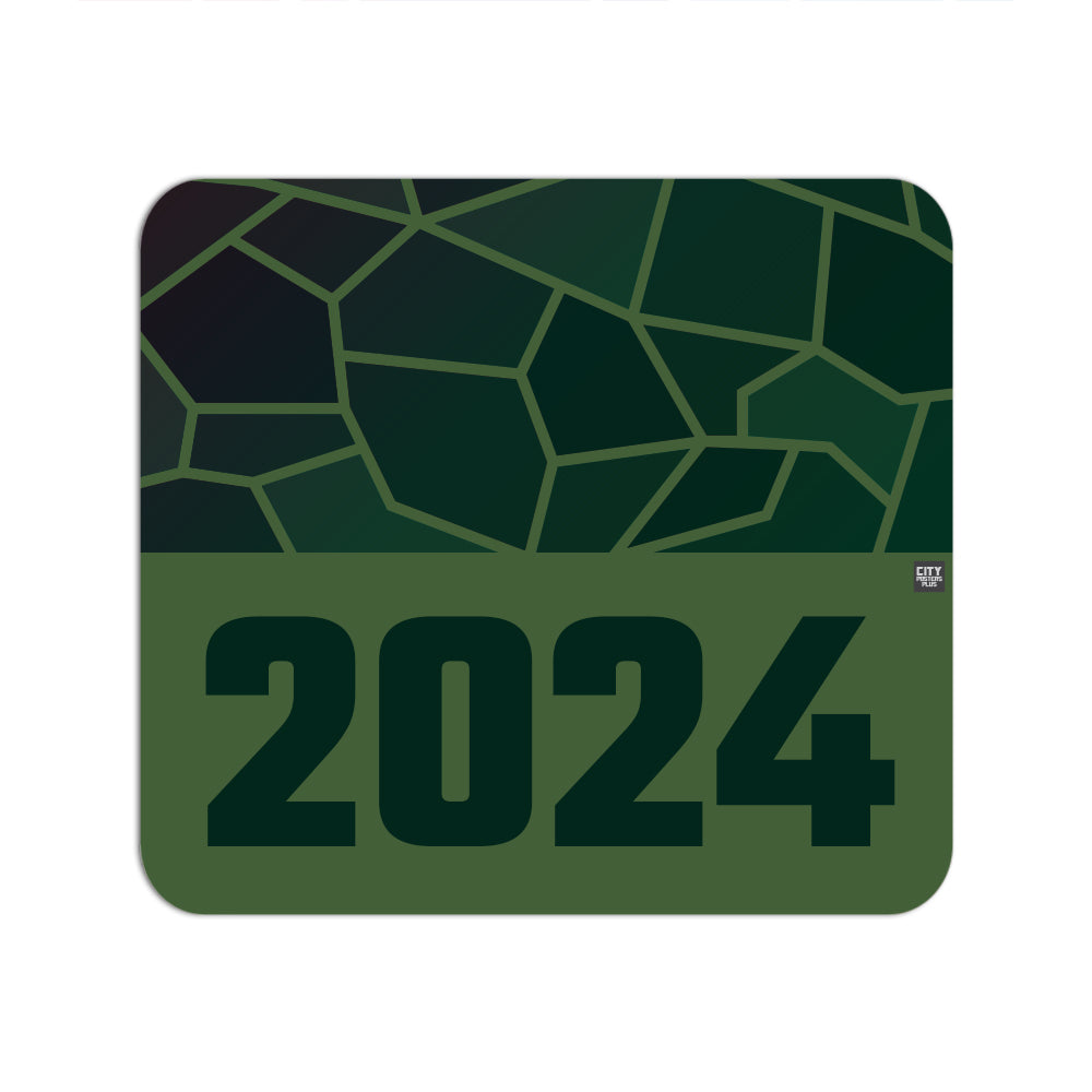 2024 Year Mousepad (Olive Green)