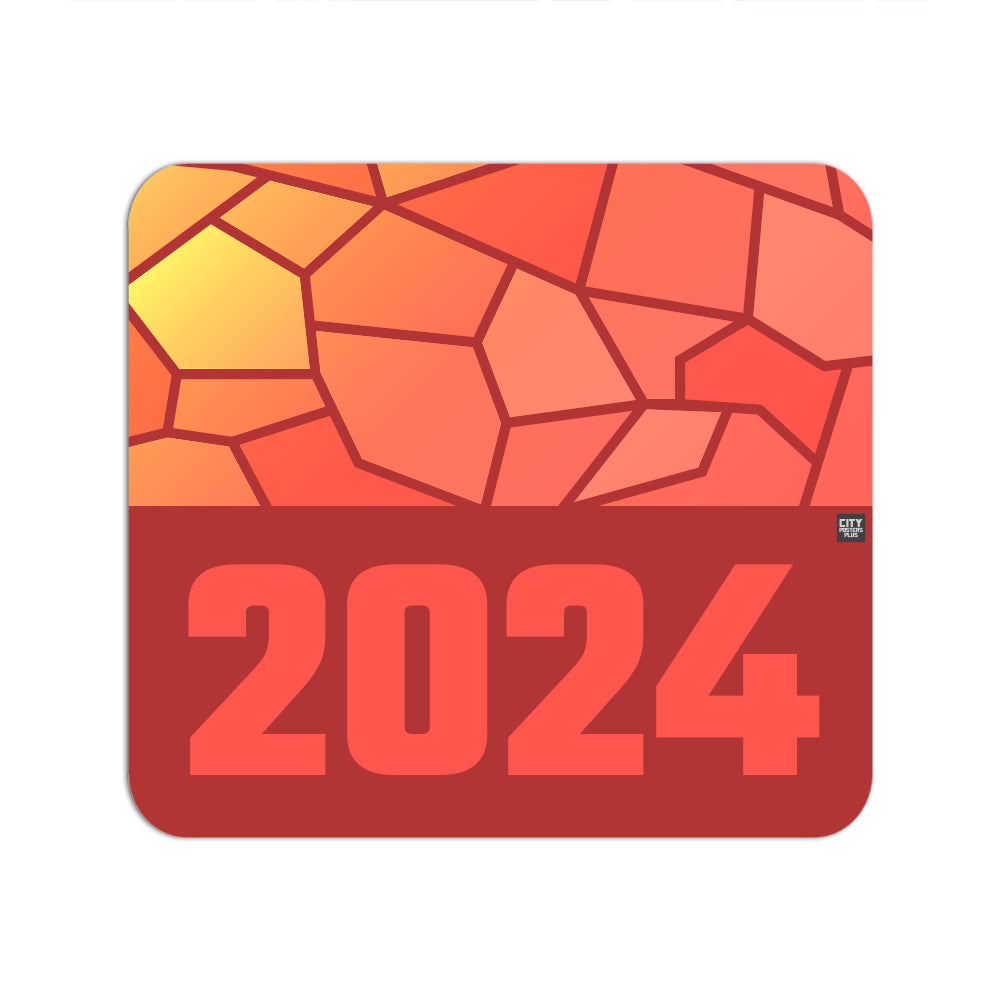 2024 Year Mousepad (Red)