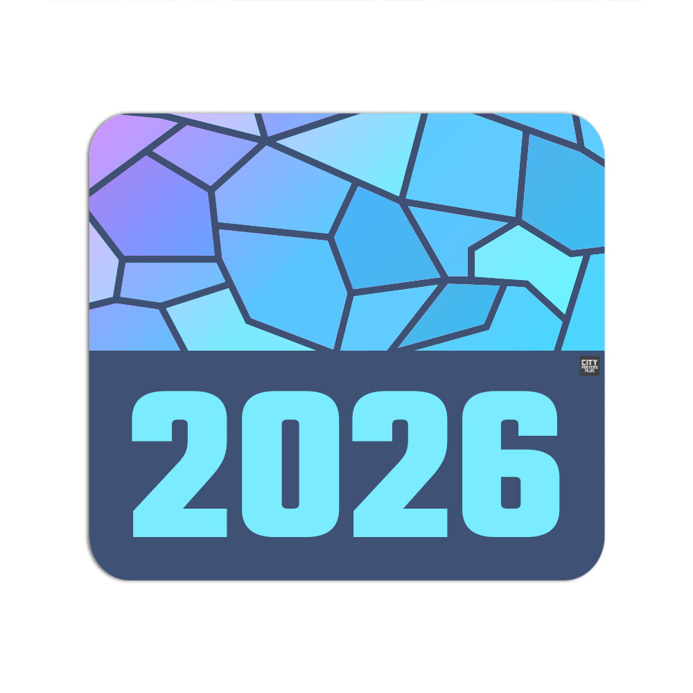2026 Year Mousepad (Navy Blue)