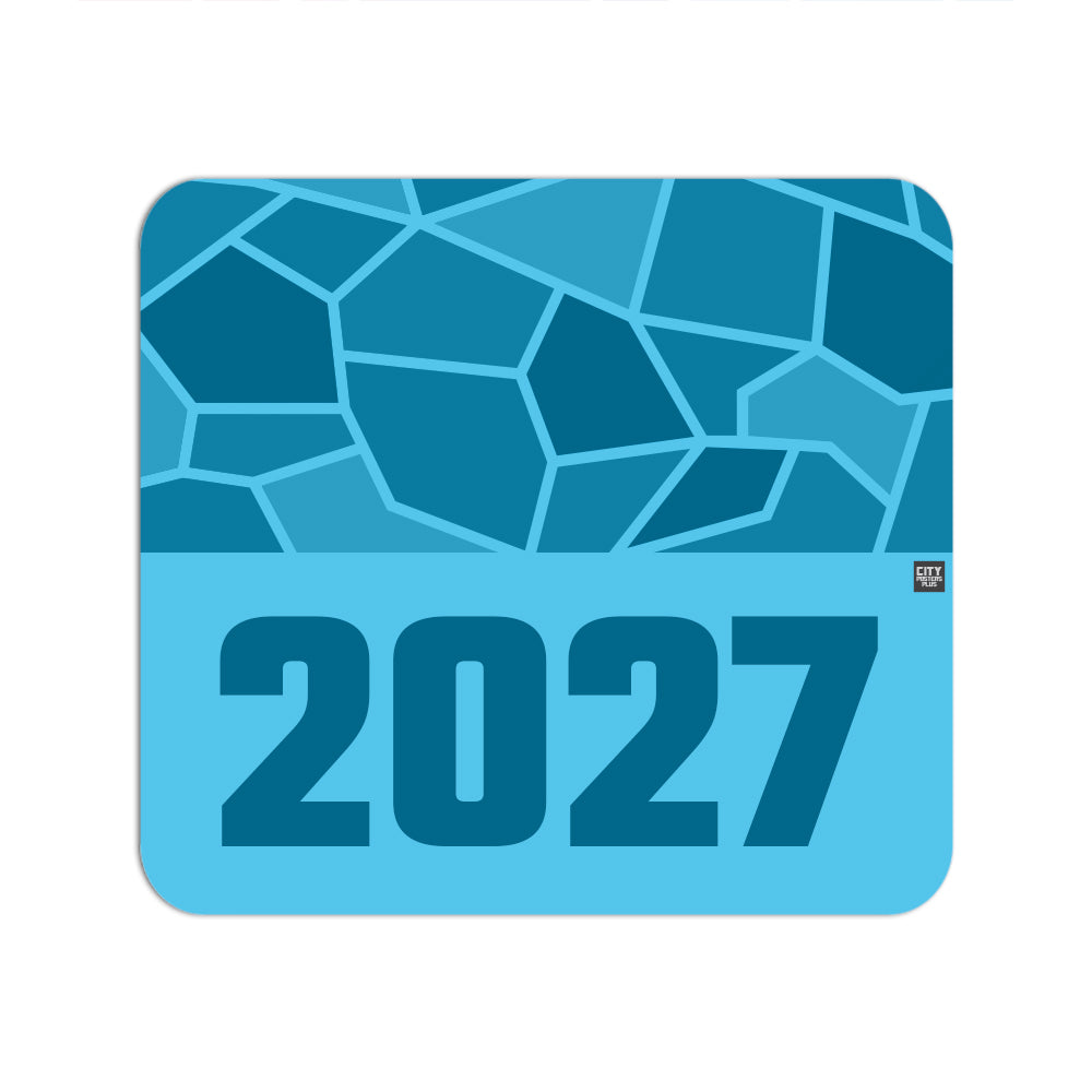 2027 Year Mousepad (Sky Blue)