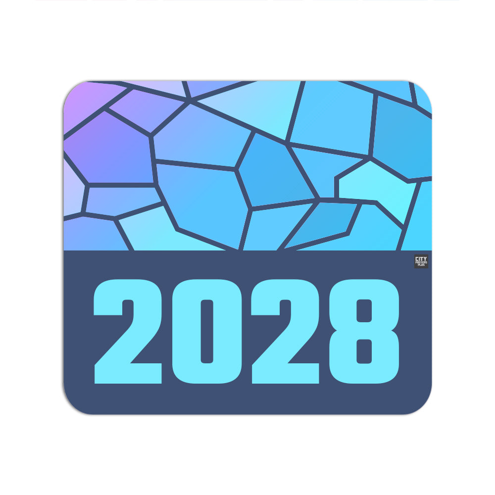 2028 Year Mousepad (Navy Blue)