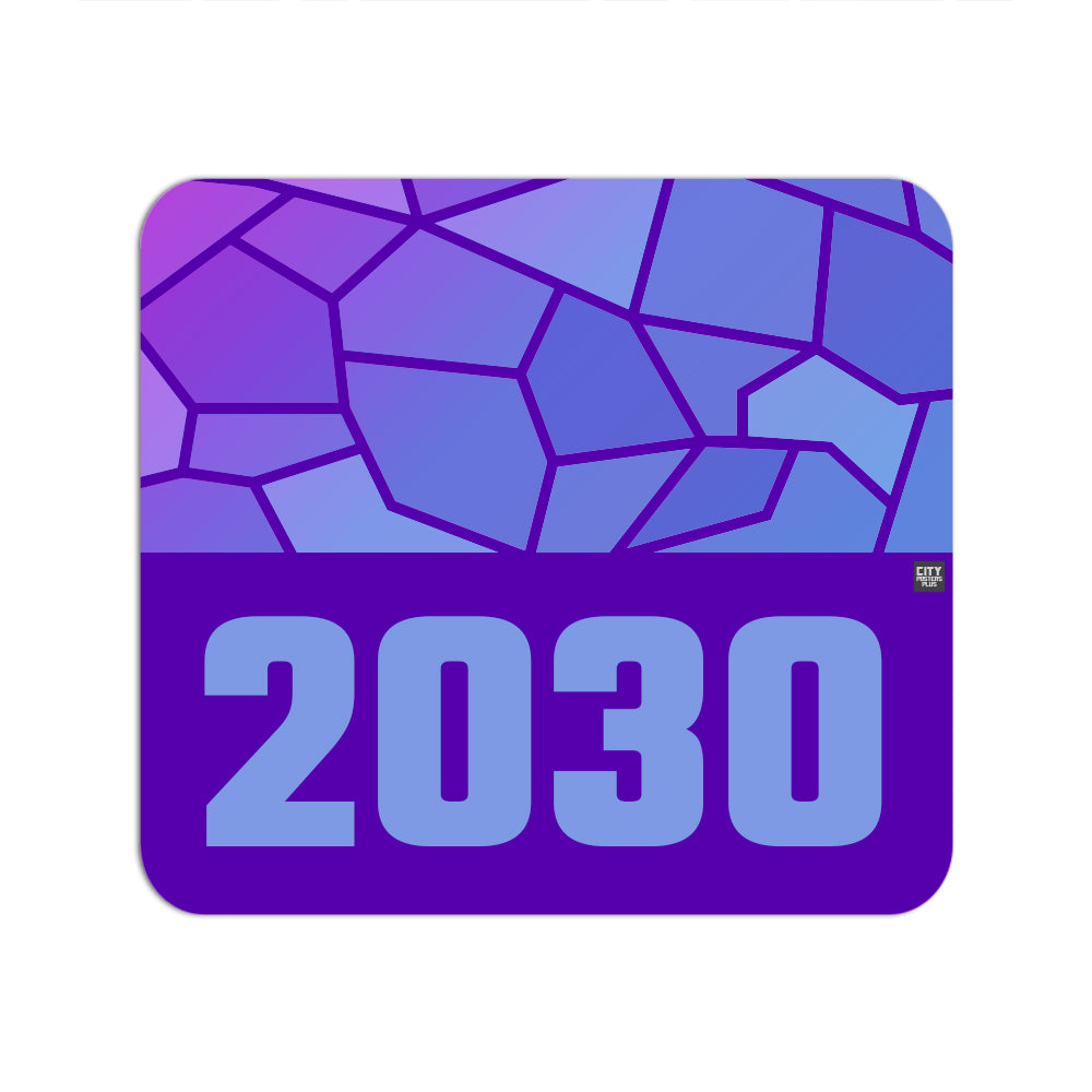 2030 Year Mousepad (Purple)