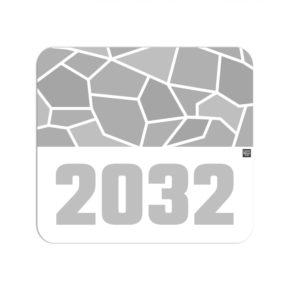 2032 Year Mousepad (White)