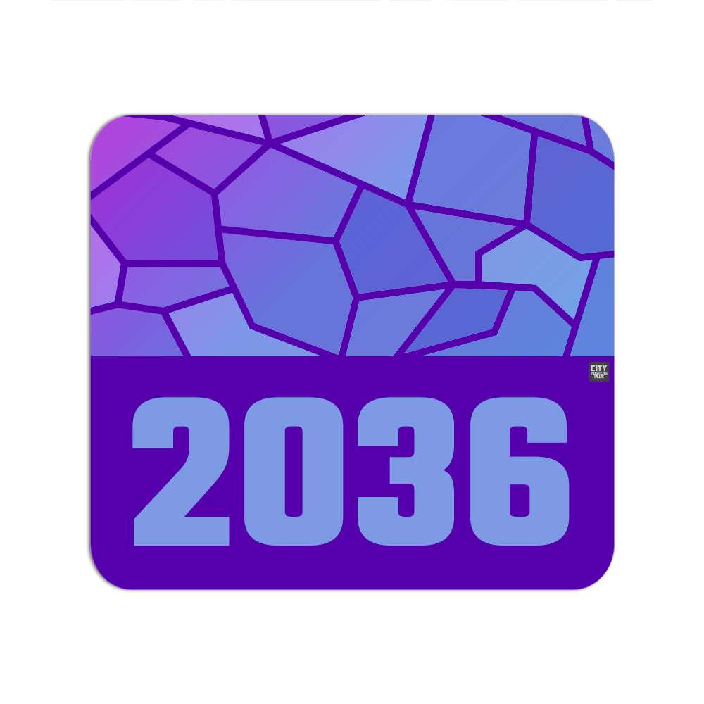 2036 Year Mousepad (Purple)