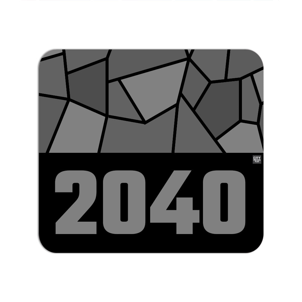 2040 Year Mousepad (Black)