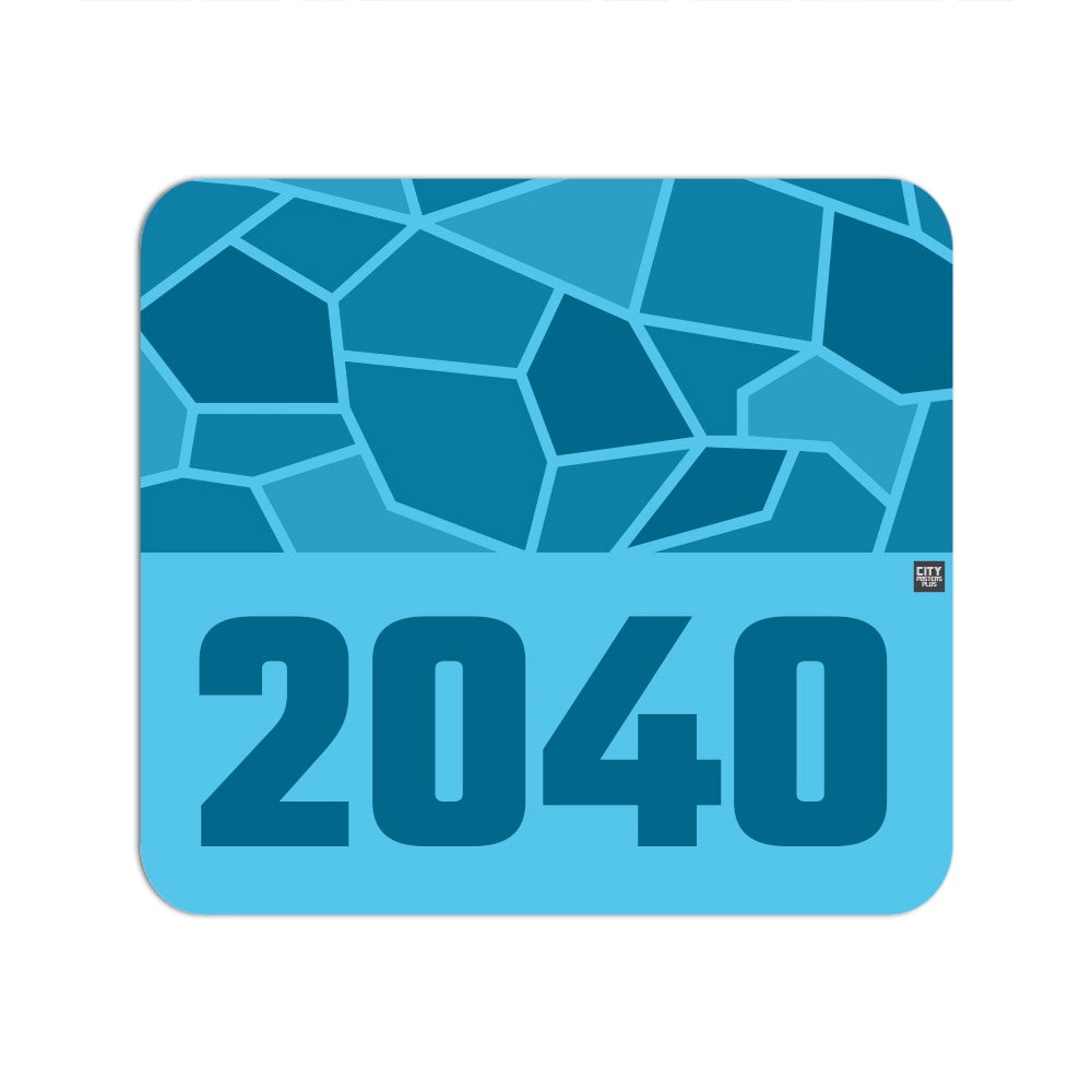 2040 Year Mousepad (Sky Blue)